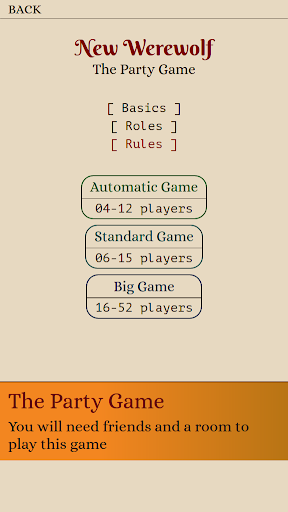 New Werewolf. The Party Game - Gameplay image of android game