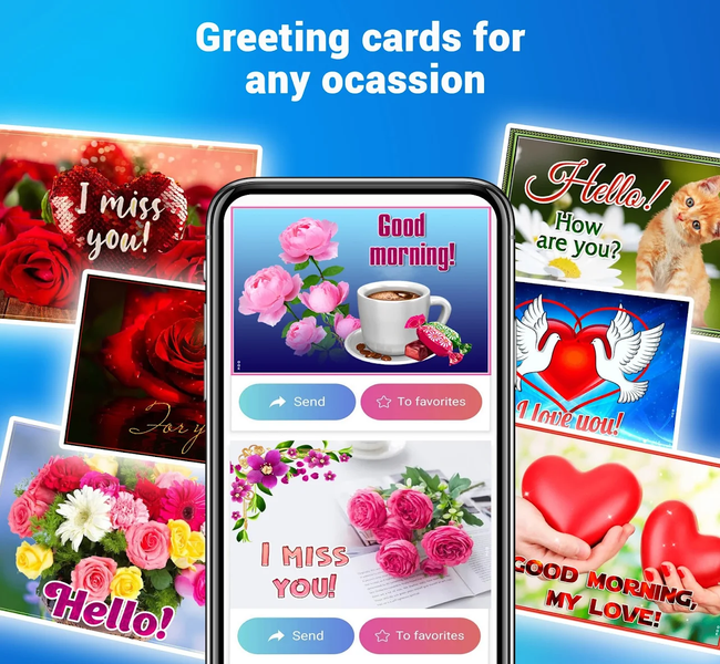 Good morning app - images - Image screenshot of android app