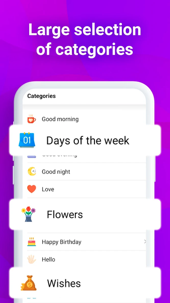 Good morning messages & quotes - Image screenshot of android app