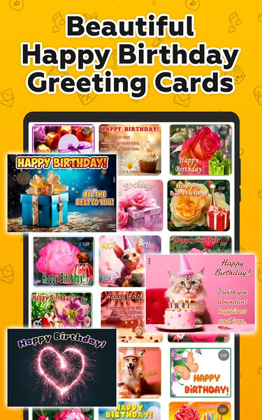 Good morning images, birthday - Image screenshot of android app