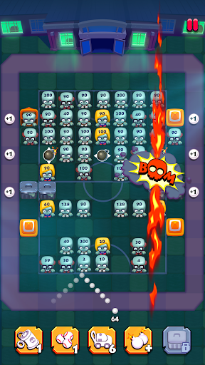 Zombies vs Balls - Gameplay image of android game