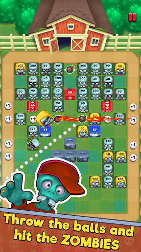 Zombies vs Balls - Gameplay image of android game