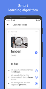 Learn German with flashcards! - عکس برنامه موبایلی اندروید