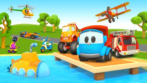 Leo 2: Puzzles & Cars for Kids - Gameplay image of android game