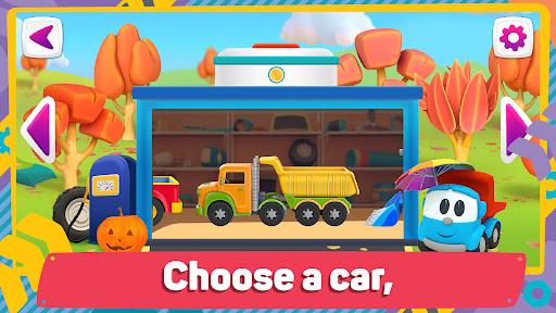 Leo 2: Puzzles & Cars for Kids - Gameplay image of android game