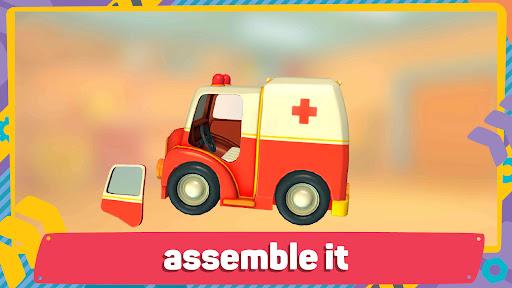 Leo 2: Puzzles & Cars for Kids - Gameplay image of android game