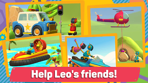 Leo 2: Puzzles & Cars for Kids - عکس بازی موبایلی اندروید