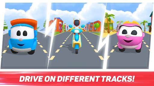 Leo Runner: car games for kids - Image screenshot of android app