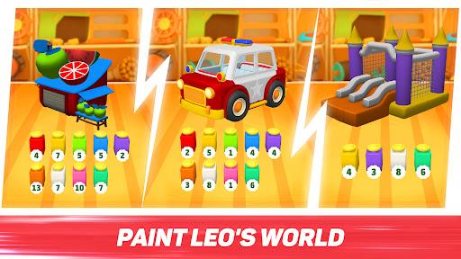 Leo Runner: car games for kids - Image screenshot of android app