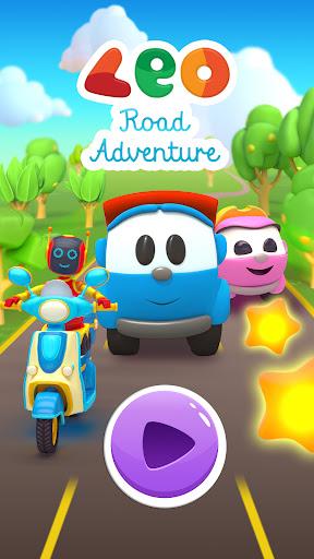 Leo Runner: car games for kids - Image screenshot of android app
