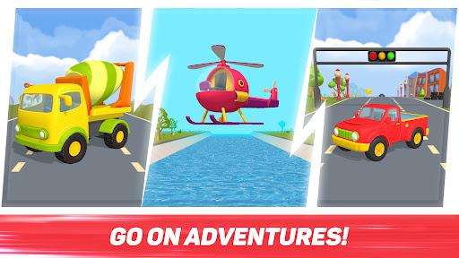 Leo Runner: car games for kids - Image screenshot of android app