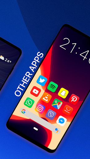 iUX ۱۳ - Icon Pack - عکس برنامه موبایلی اندروید
