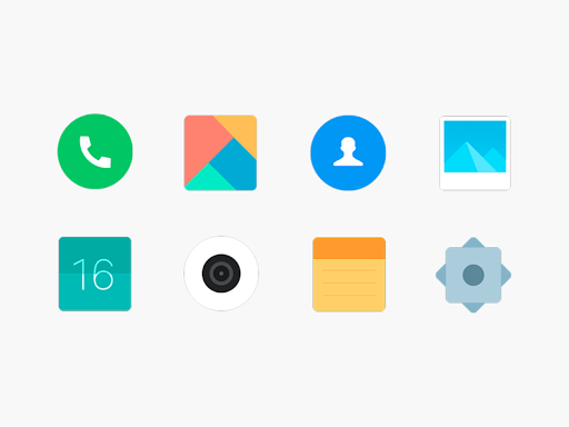 MIU 9 icon pack - free Icon Pack - Image screenshot of android app