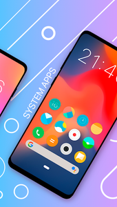 MIU 10 Pixel - icon pack - Image screenshot of android app