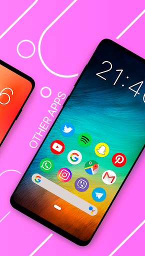 MIU 10 Pixel - icon pack - Image screenshot of android app