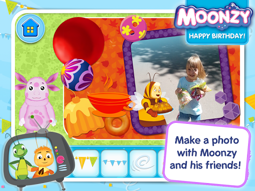 Moonzy. Happy Birthday! (demo) - عکس بازی موبایلی اندروید