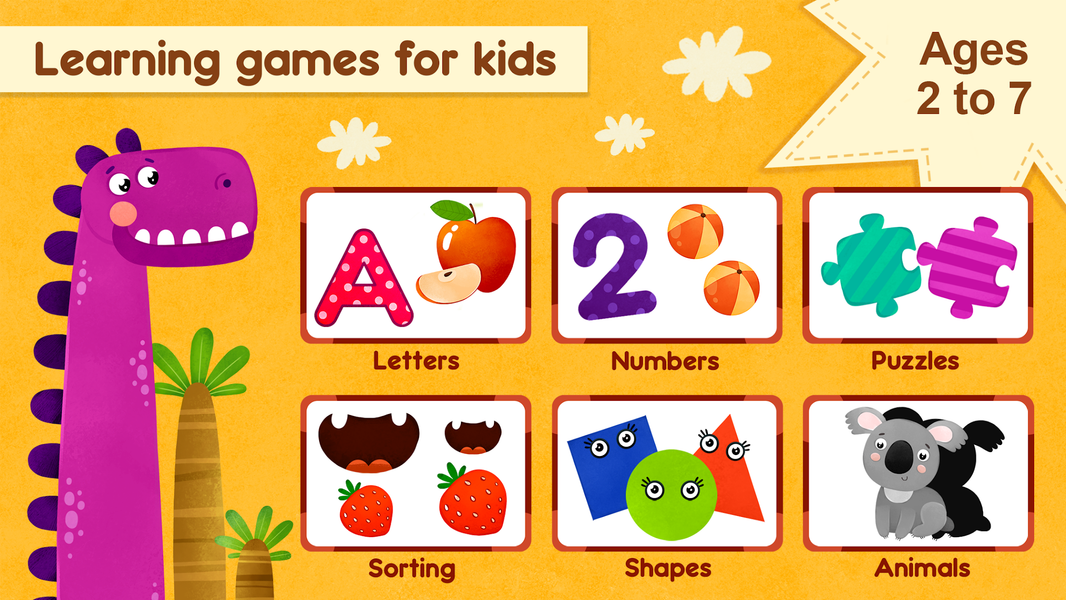 Learning games for Kid&Toddler - Image screenshot of android app