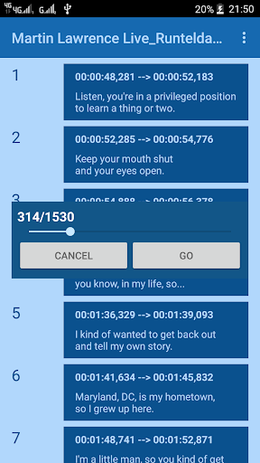 SubE: Subtitle Editor - عکس برنامه موبایلی اندروید