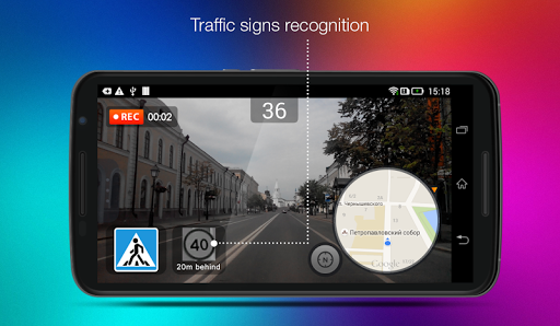 Roadly dashcam & speed camera - عکس برنامه موبایلی اندروید