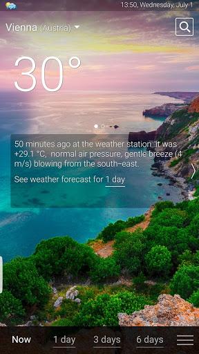 Weather rp۵ - عکس برنامه موبایلی اندروید