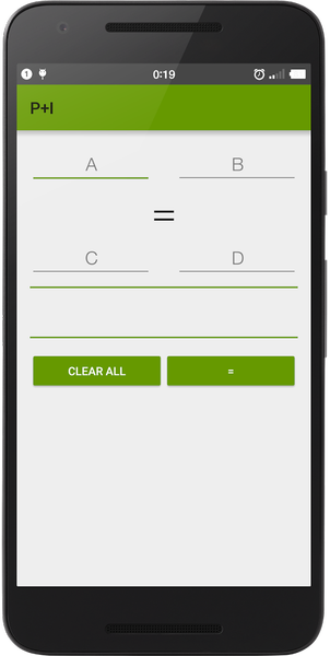 Proportion + interpolation - Image screenshot of android app