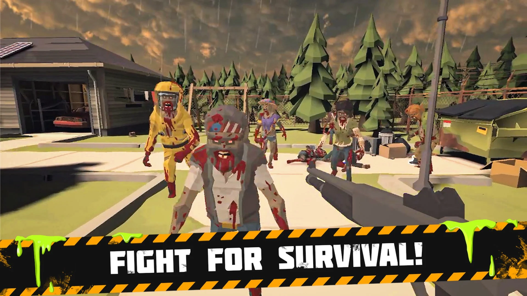 Bunker: Zombie Survival Games - Gameplay image of android game