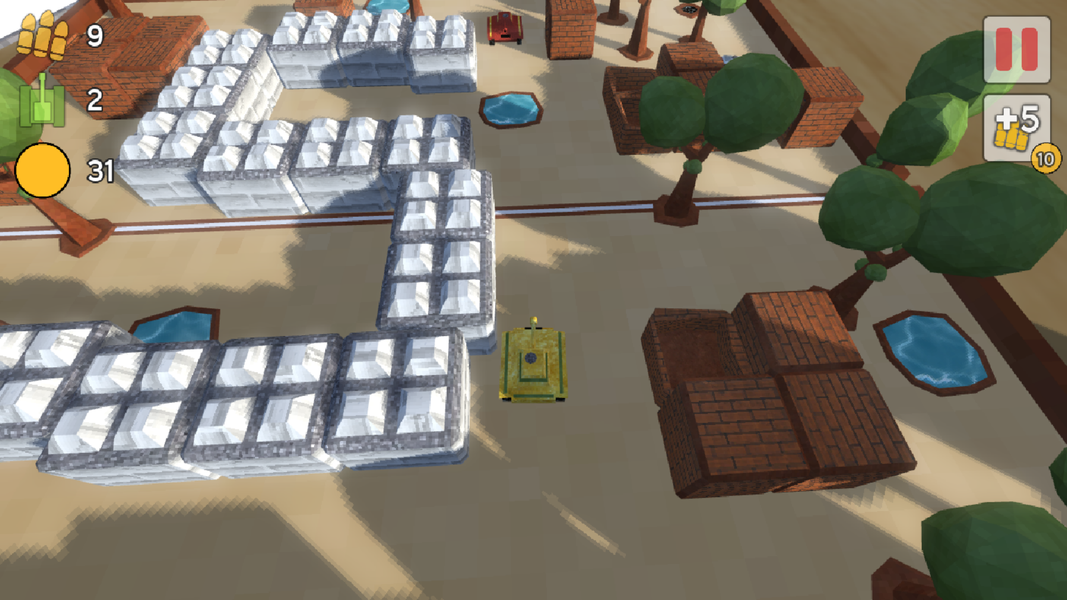 Small Tanks ۳D - The Game - عکس بازی موبایلی اندروید