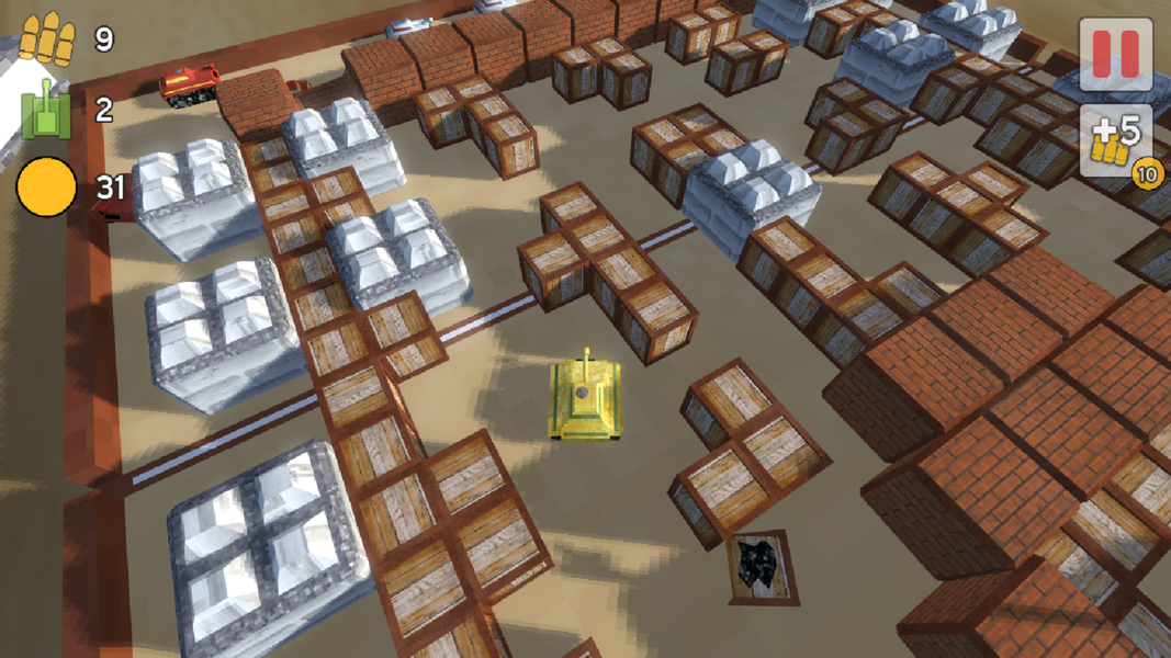 Small Tanks ۳D - The Game - عکس بازی موبایلی اندروید