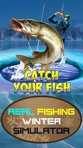 Real Fishing Winter Simulator - عکس بازی موبایلی اندروید