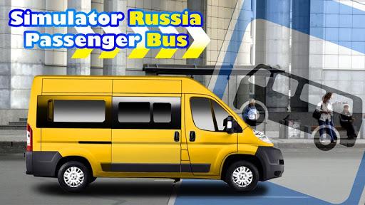 Simulator Russia Passenger Bus - Gameplay image of android game