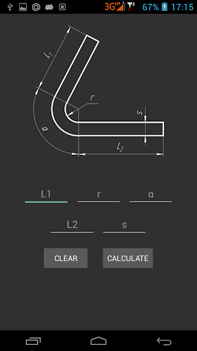 Metal Bending Calculator - عکس برنامه موبایلی اندروید