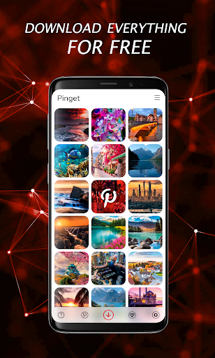 Pinterest Video Downloader - عکس برنامه موبایلی اندروید