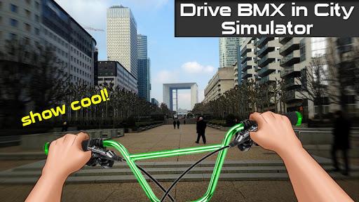 Drive BMX in City Simulator - عکس بازی موبایلی اندروید