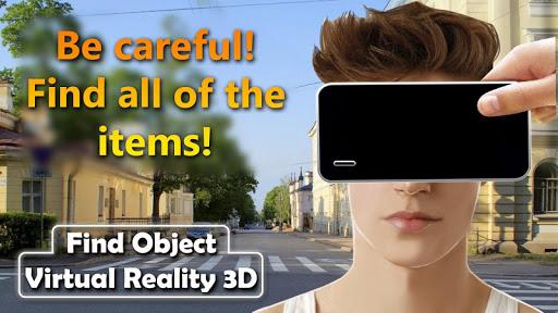 Find Object Virtual Reality 3D - Gameplay image of android game