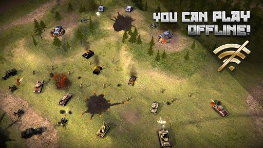 Second World War online strategy game - Image screenshot of android app