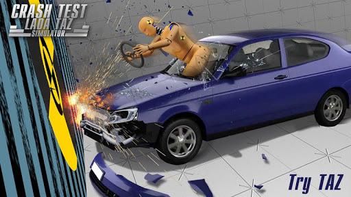 Crash Test Lada Taz Simulator - عکس بازی موبایلی اندروید