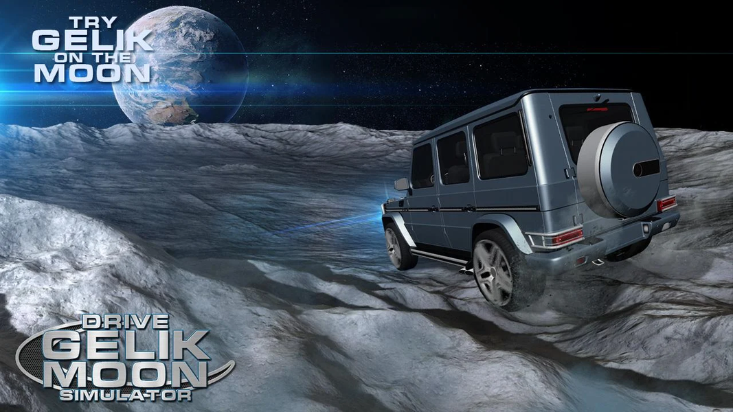 Drive Gelik Moon Simulator - عکس بازی موبایلی اندروید