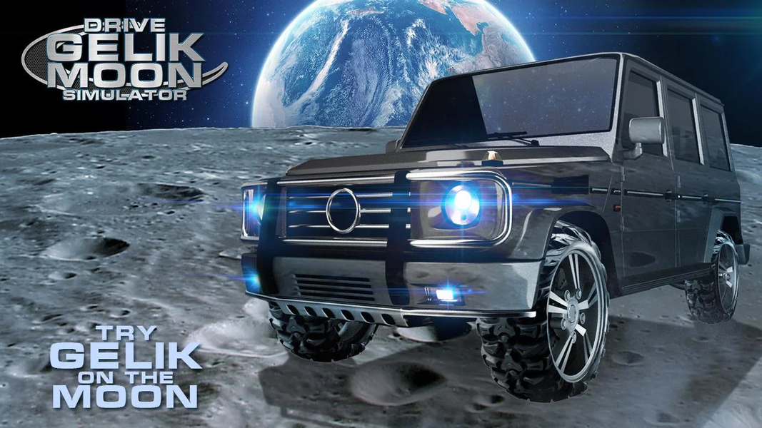 Drive Gelik Moon Simulator - عکس بازی موبایلی اندروید
