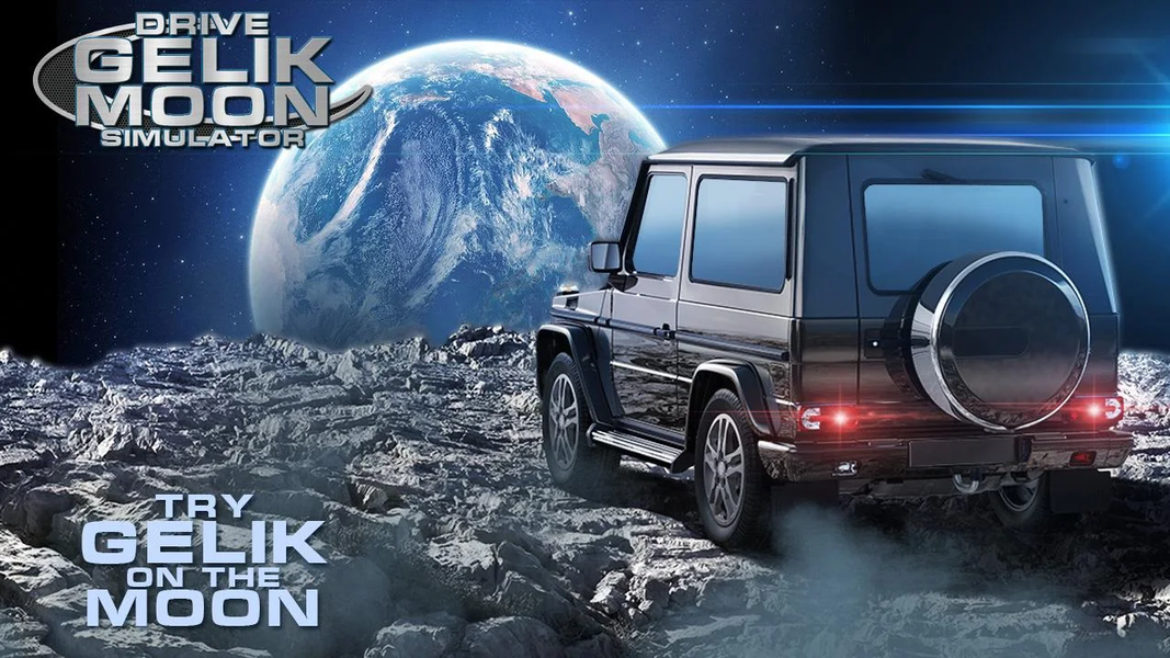 Drive Gelik Moon Simulator - عکس بازی موبایلی اندروید