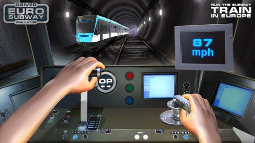 Euro Subway Driver Simulator - عکس بازی موبایلی اندروید
