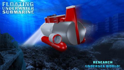 Floating Underwater Submarine - عکس بازی موبایلی اندروید