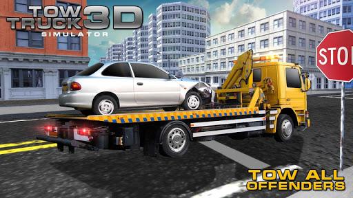 Simulator Tow Truck 3D - عکس بازی موبایلی اندروید