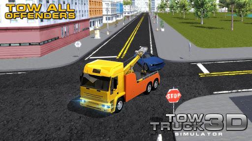 Simulator Tow Truck ۳D - عکس بازی موبایلی اندروید