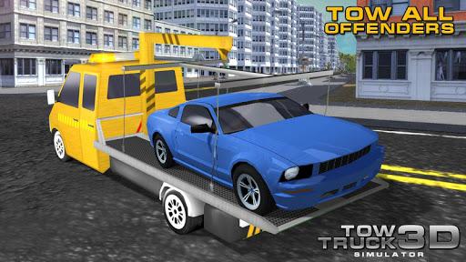 Simulator Tow Truck 3D - عکس بازی موبایلی اندروید