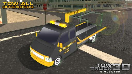 Simulator Tow Truck ۳D - عکس بازی موبایلی اندروید