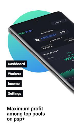 Trustpool - Crypto Mining Pool - Image screenshot of android app