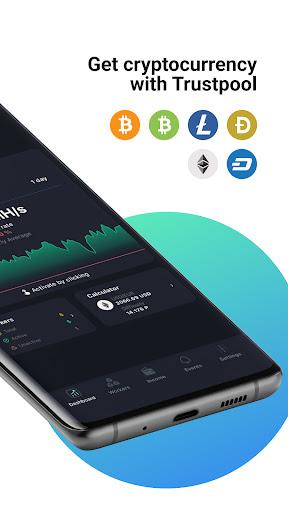 Trustpool - Crypto Mining Pool - Image screenshot of android app
