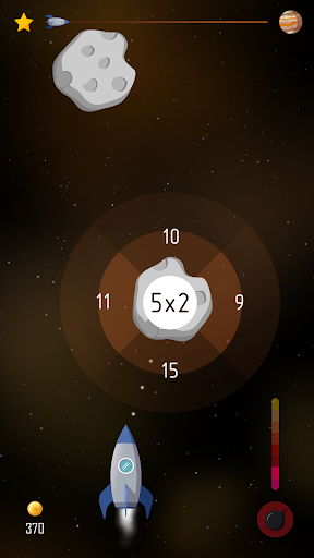 Space Math: Times Tables Games - عکس بازی موبایلی اندروید