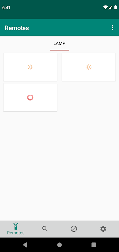 IrCode Finder Universal Remote - Image screenshot of android app