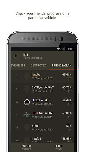 World of Tanks Assistant - عکس برنامه موبایلی اندروید
